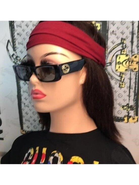 New ✨ Authentic Gucci GG0516S 013 Sunglasses – Grey Frame with Silver Mirror Len main image 6